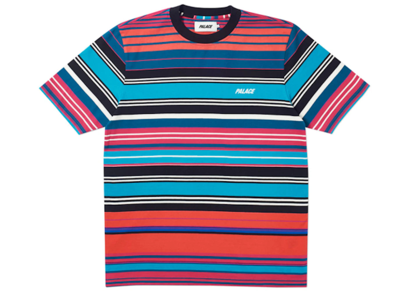 Palace Ulti Stripe T-shirt Pink