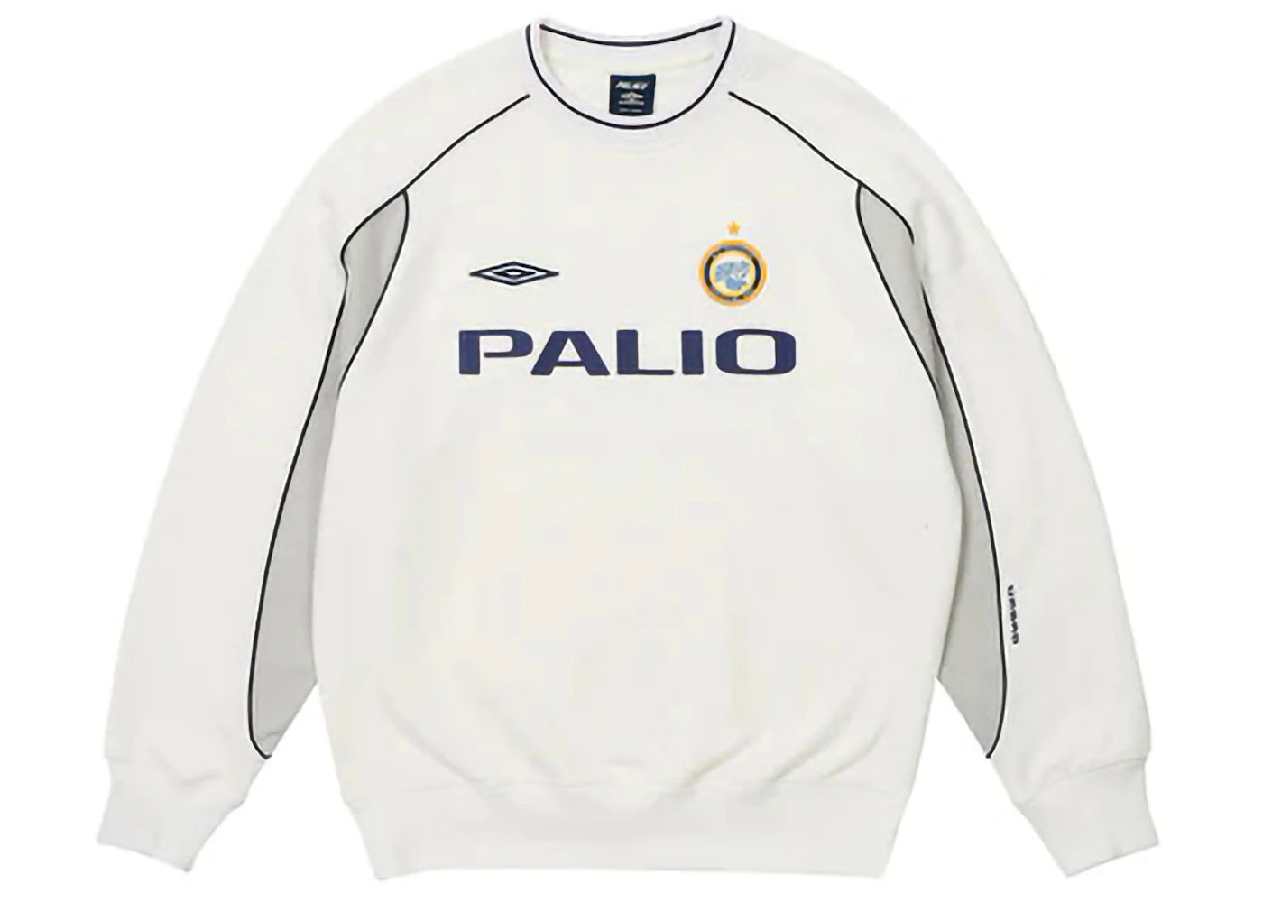 Palace x Umbro Warm Up Crew White