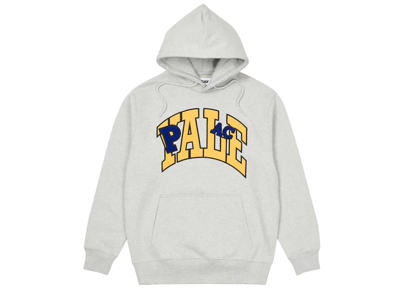 Palace Uni Hood Grey Marl