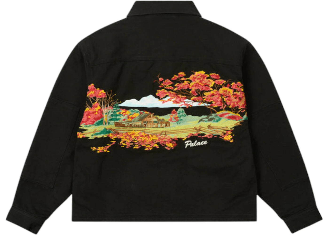 Palace Utility Fleece Jacket Black