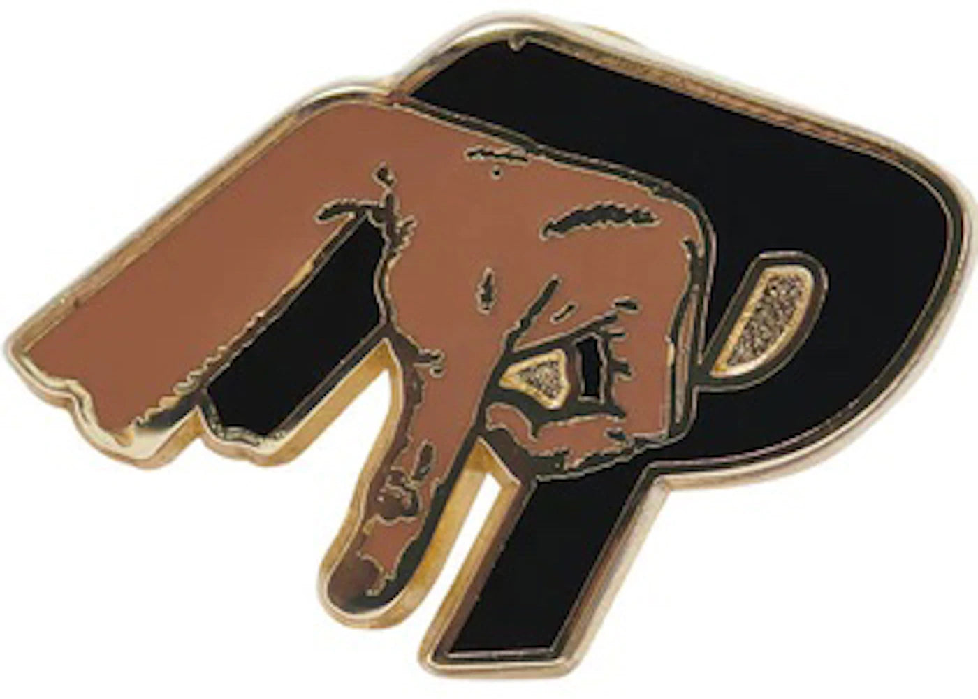 Palace Valley Of The Shadows Pin Badge Brown