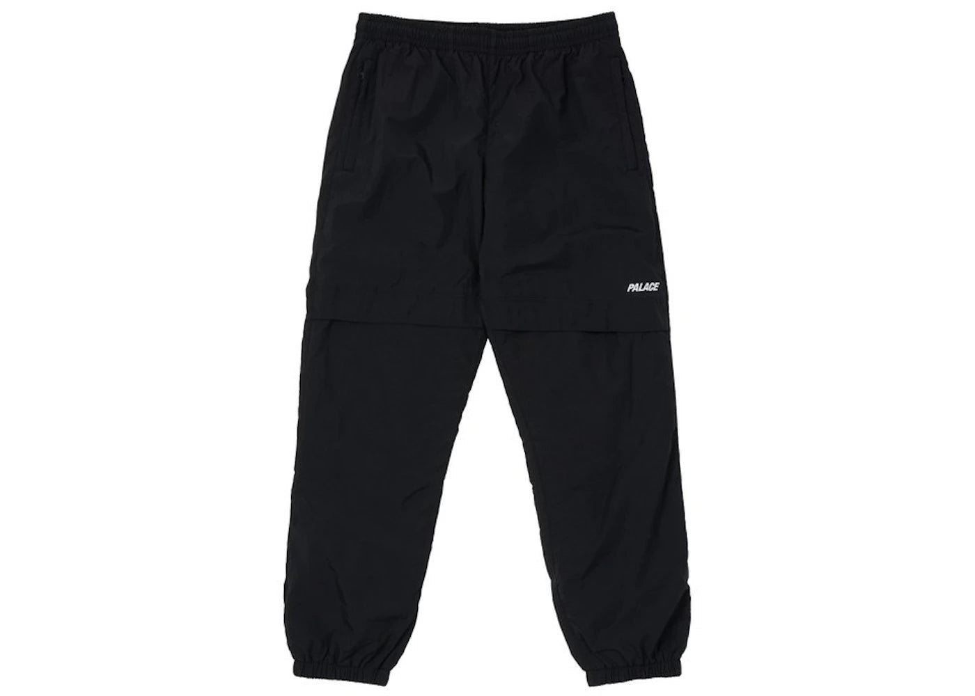 Palace Vented Shell Bottoms Black