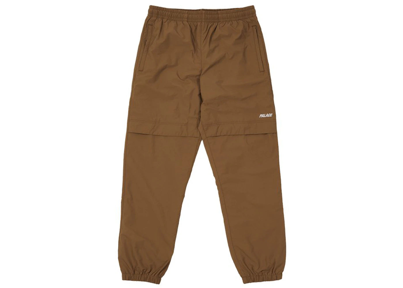 Palace Vented Shell Bottoms Brown