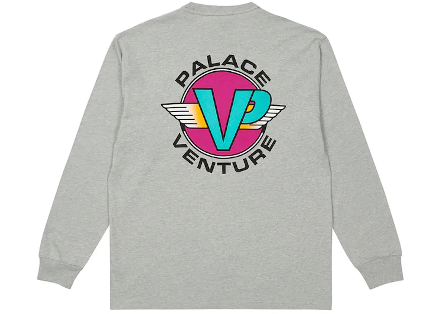 Palace Venture Longsleeve Grey Marl