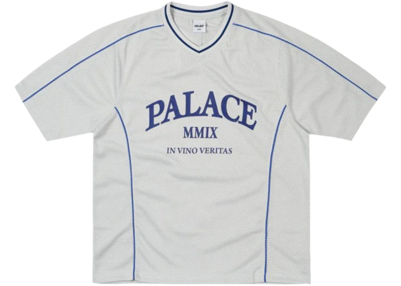 Palace Veritas Mesh Jersey Concrete Grey