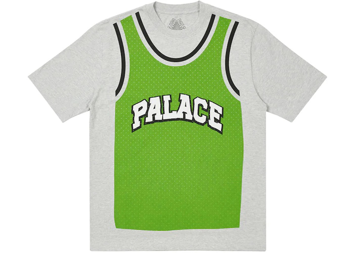 Palace Vest T-shirt Grey Marl