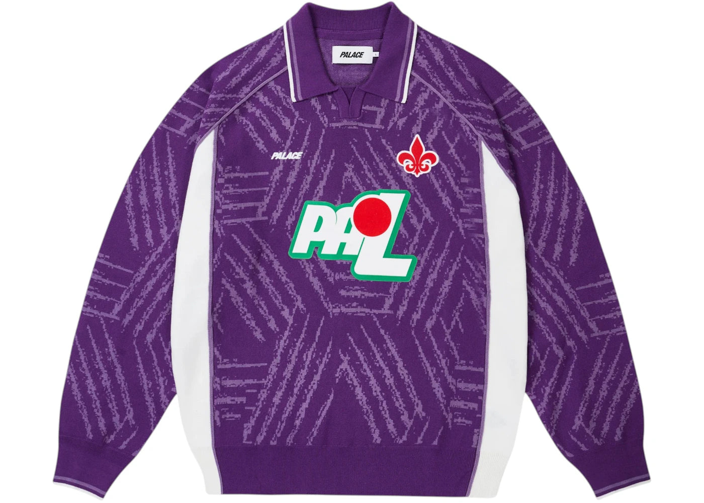 Palace Viola Knit Sweater Sour Grape