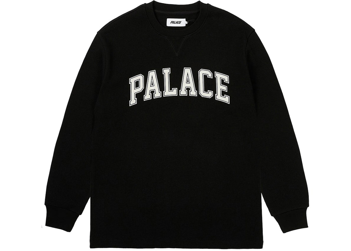 Palace Waffle Longsleeve (SS24) Black