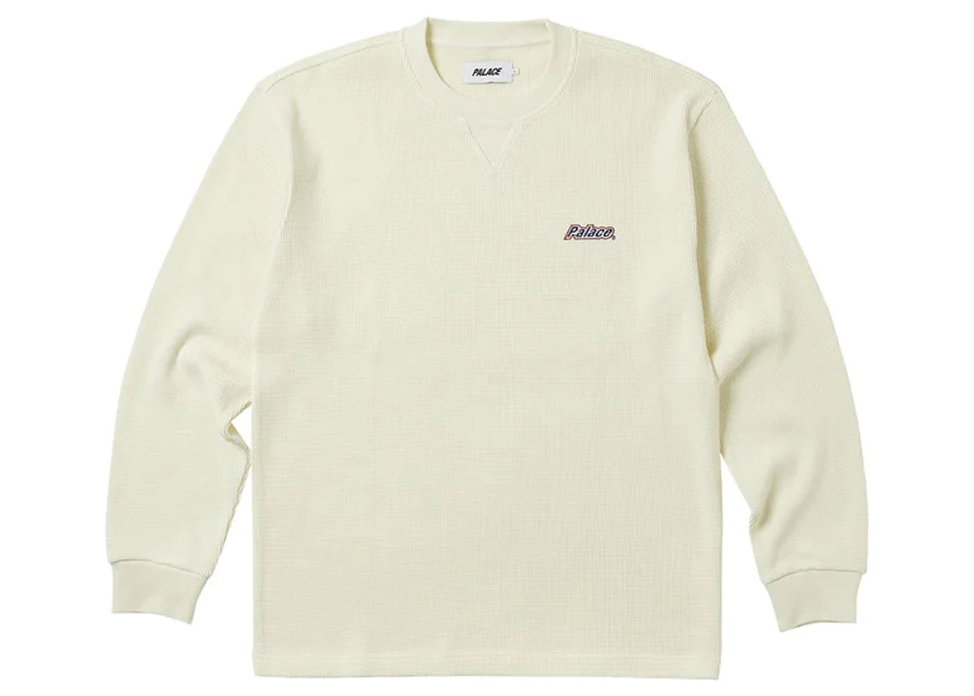 Palace Waffle Longsleeve Soft White