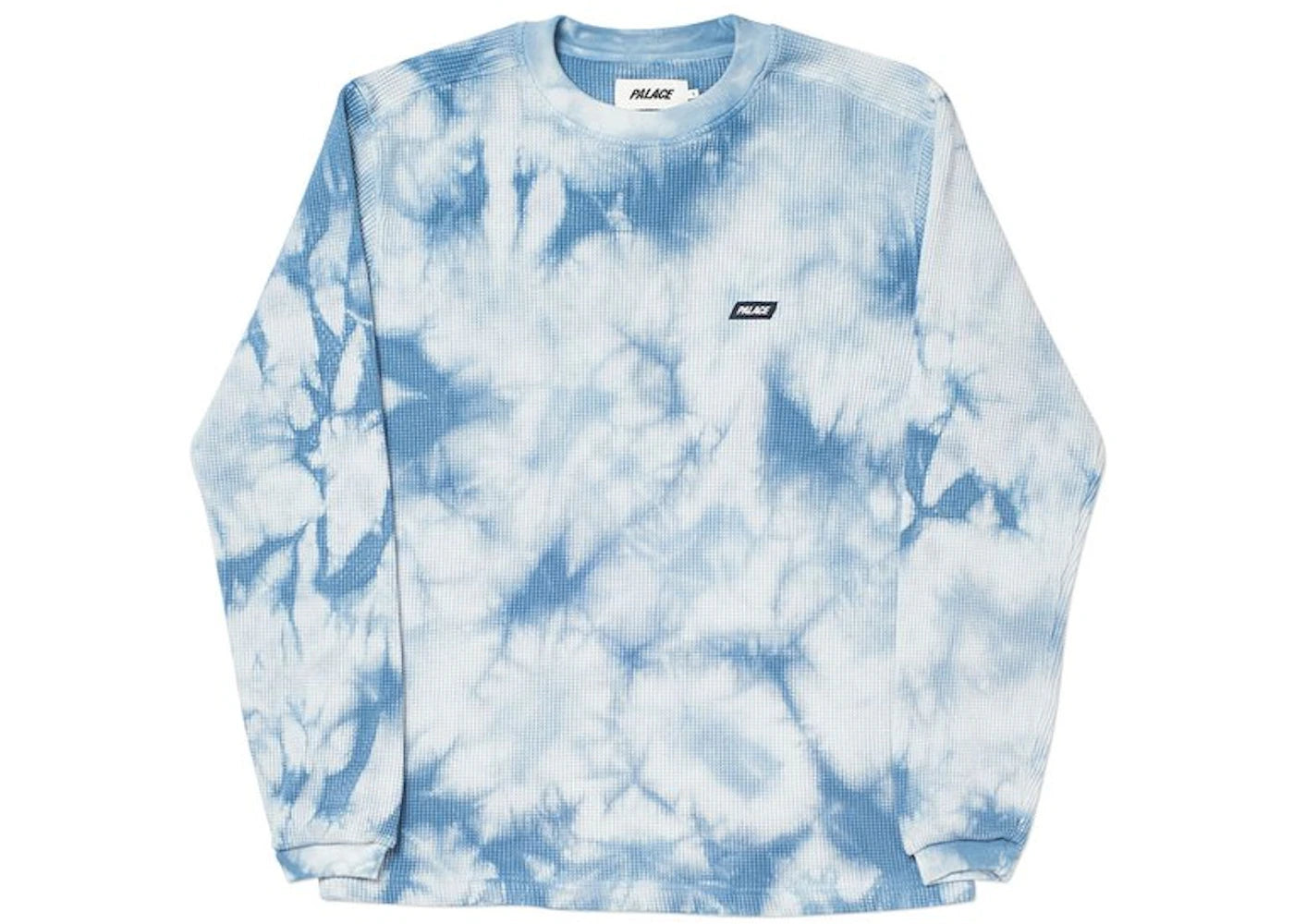 Palace Waffle On Longsleeve Blue