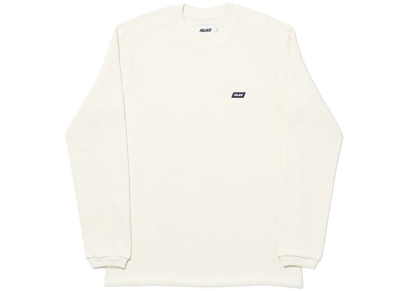 Palace Waffle On Longsleeve Off-White