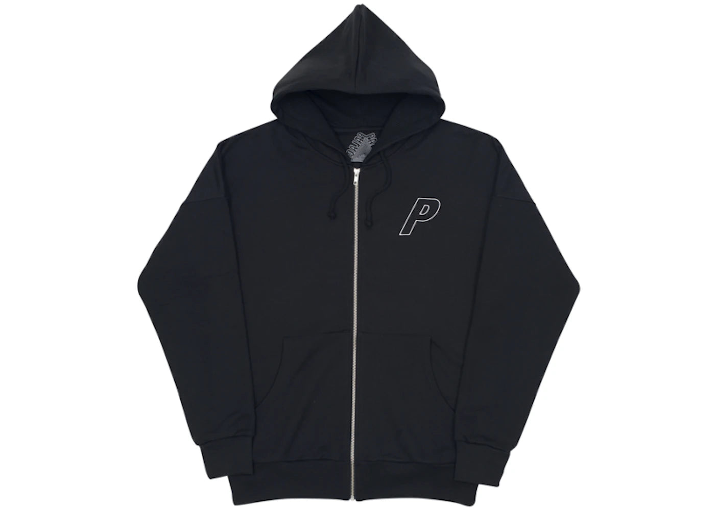 Palace Waffle Zip Hood Black