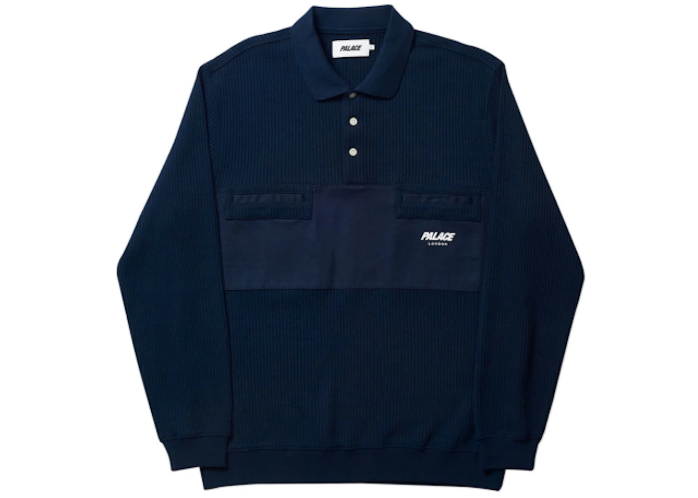 Palace Waffle on Polo Navy