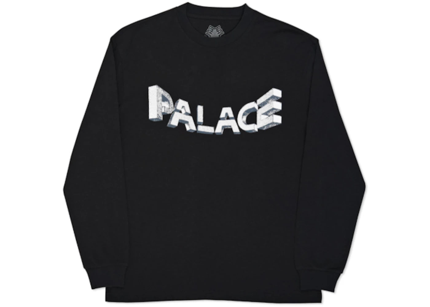 Palace Warp Font Longsleeve Black