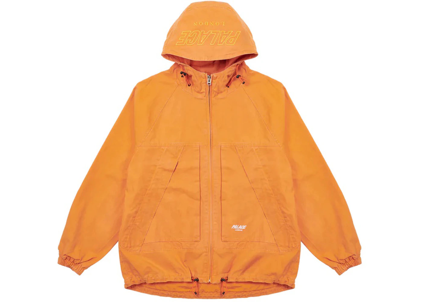 Palace Washed Cotton Jacket Orange