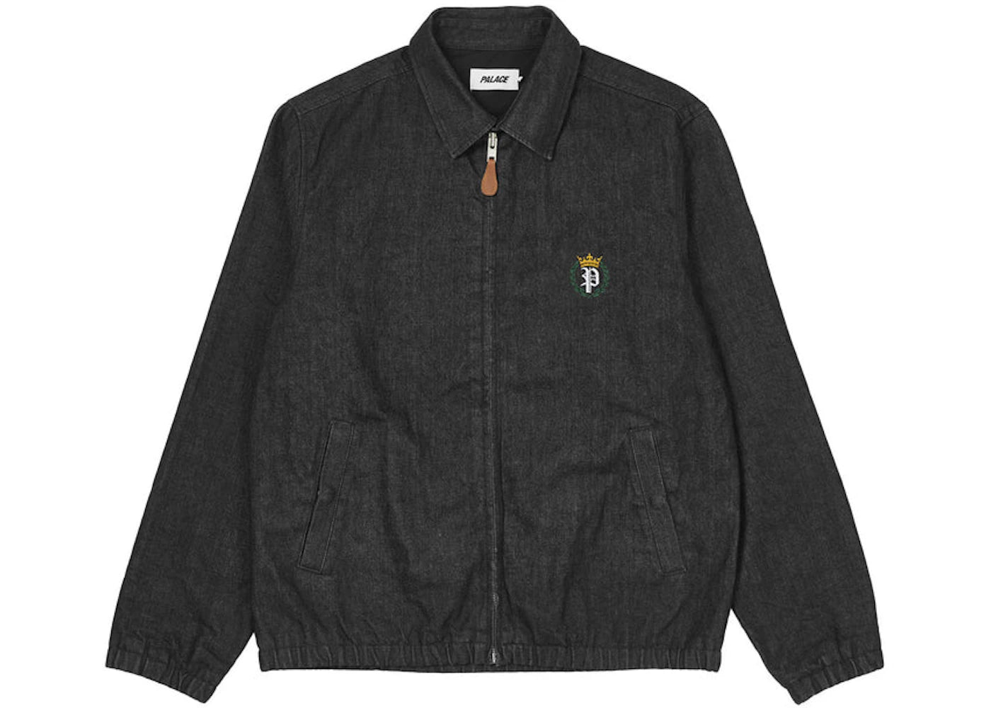 Palace Washed Denim Harrington Black