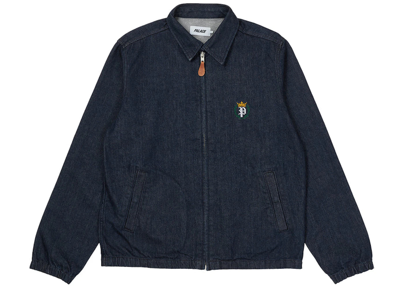 Palace Washed Denim Harrington Navy