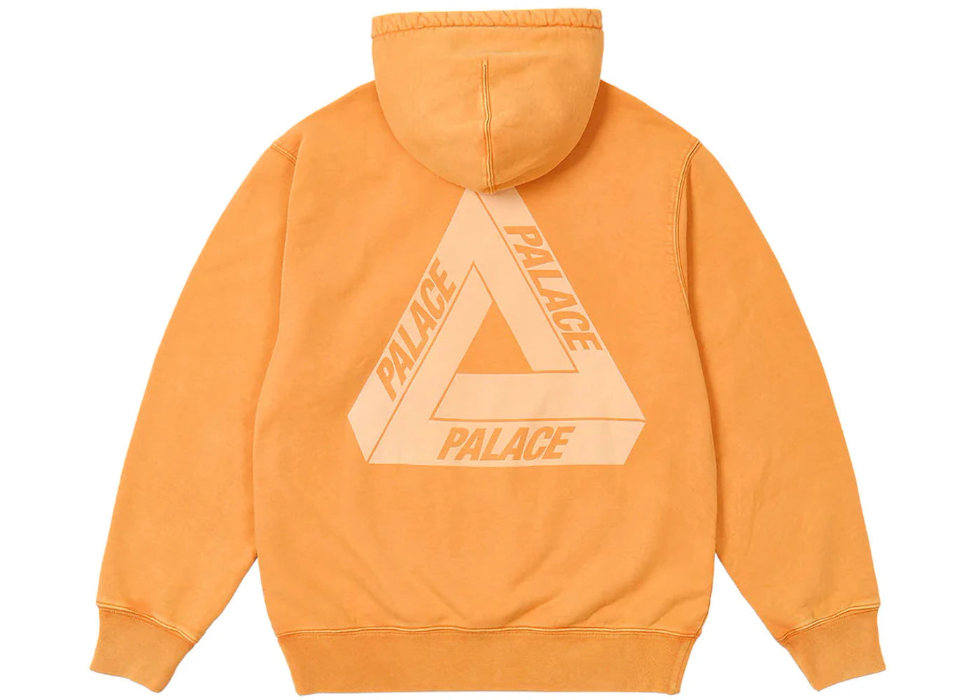 Palace Washed Out Tri-Ferg Hood Orange
