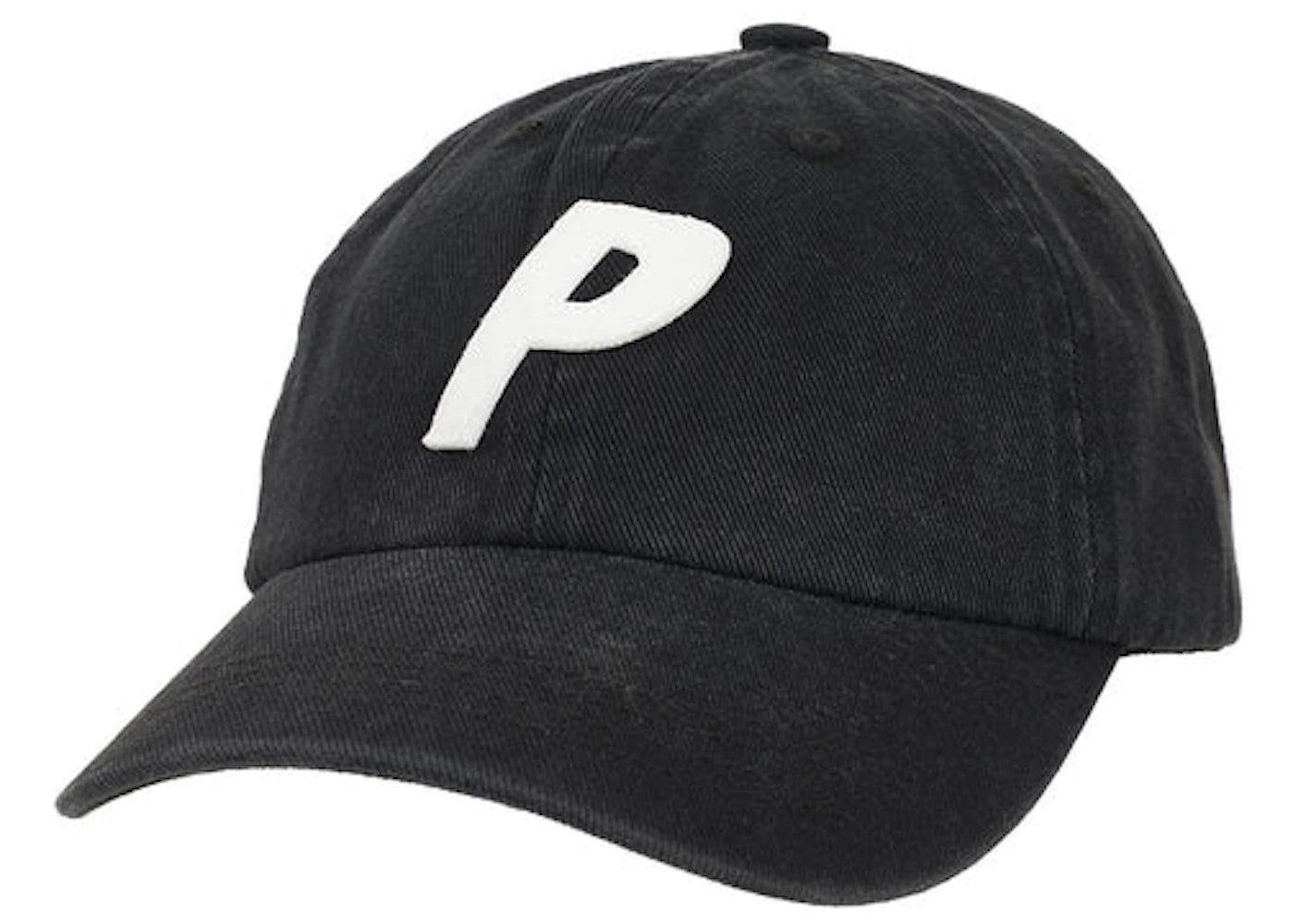 Palace Washed Twill P 6-Panel Black