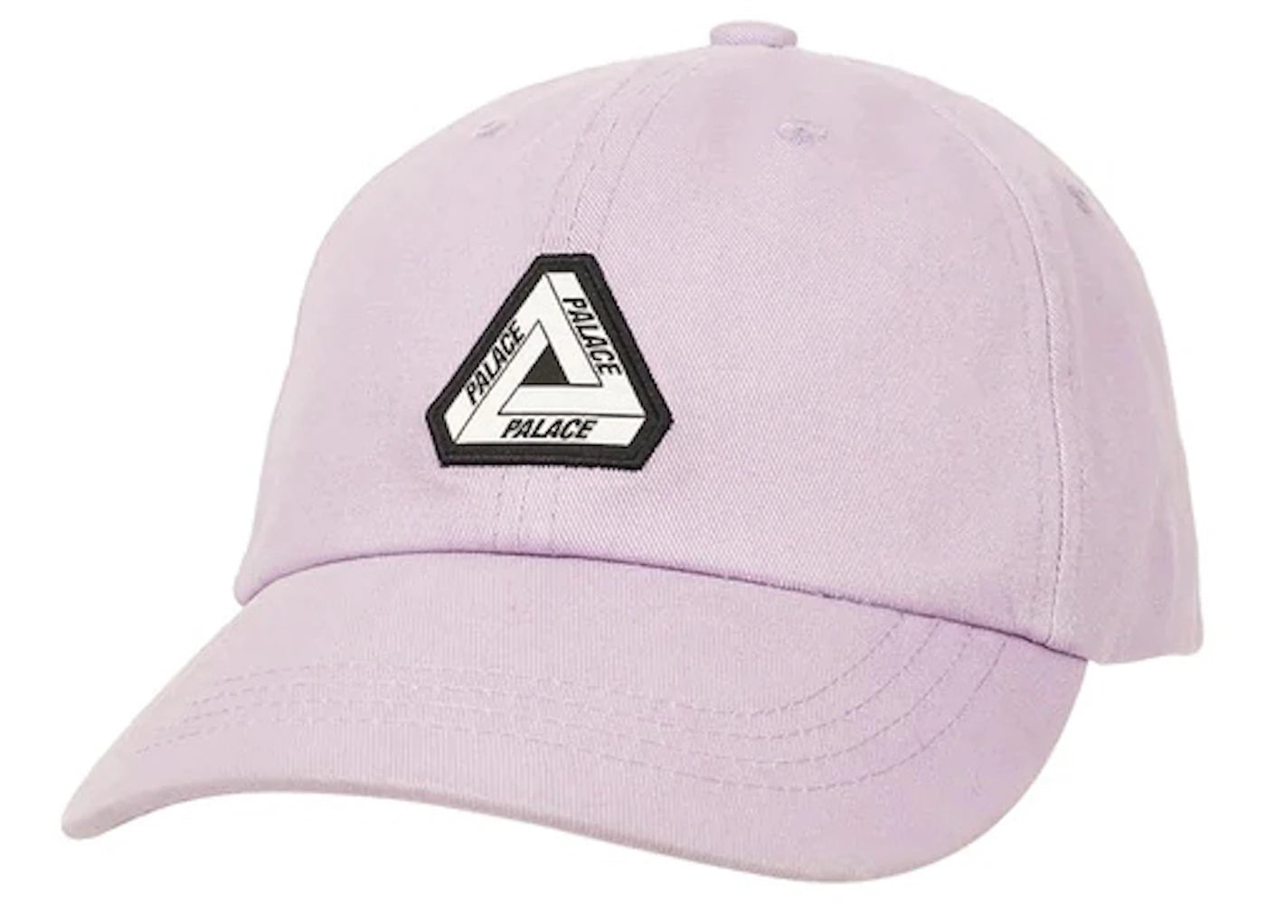 Palace Washed Twill Tri-Ferg 6-Panel Lilac