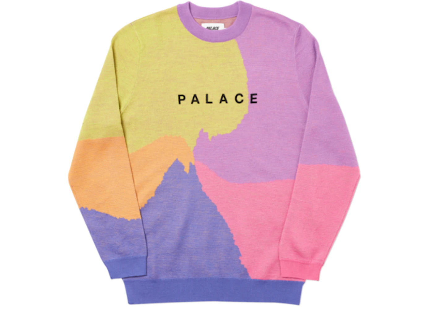 Palace Whirl Knit Green/Yellow/Purple