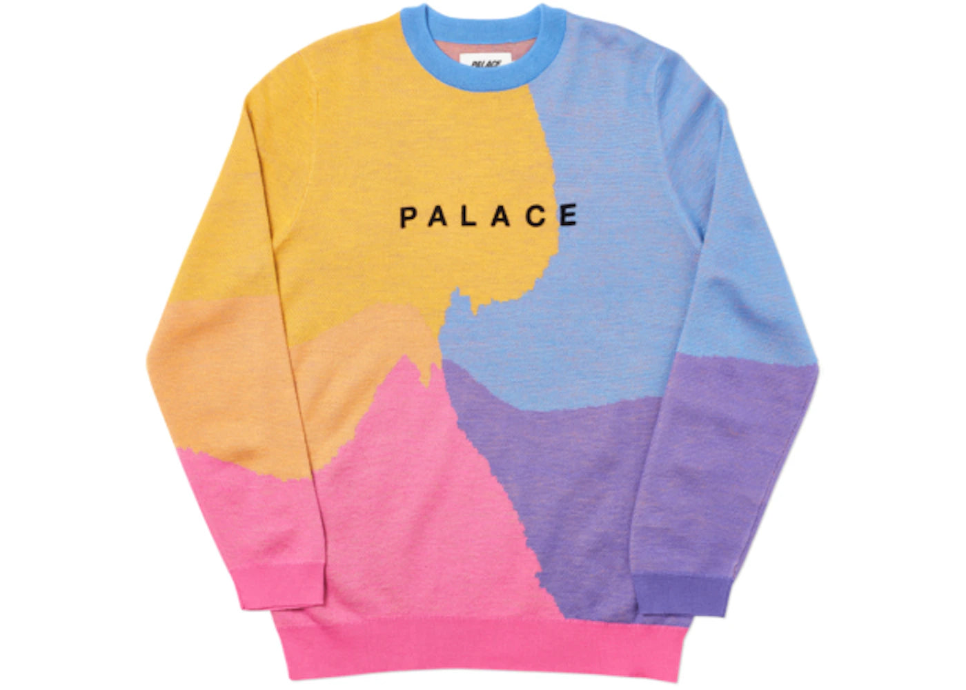 Palace Whirl Knit Yellow/Orange/Pink