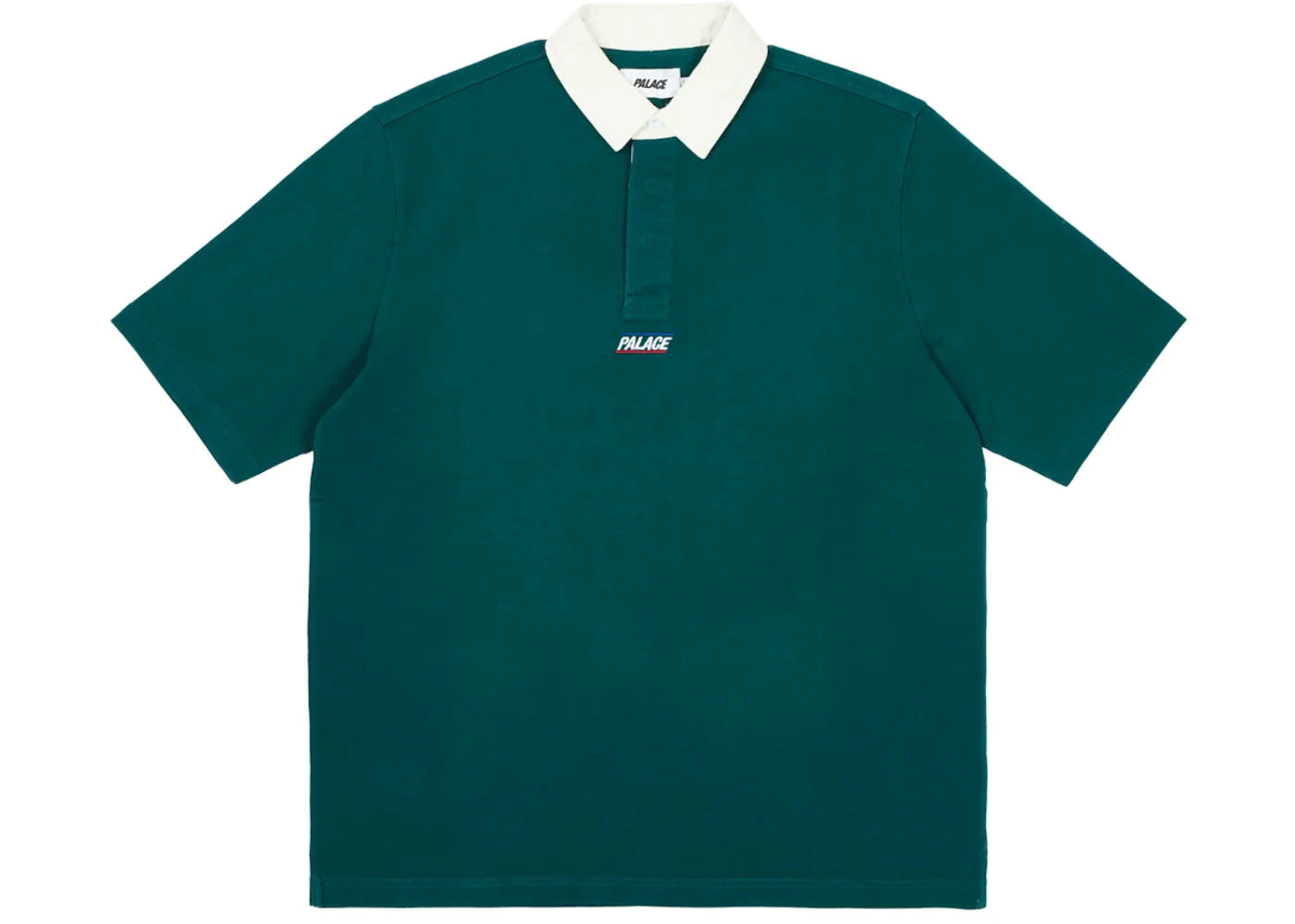 Palace Wide Rugby Polo Green