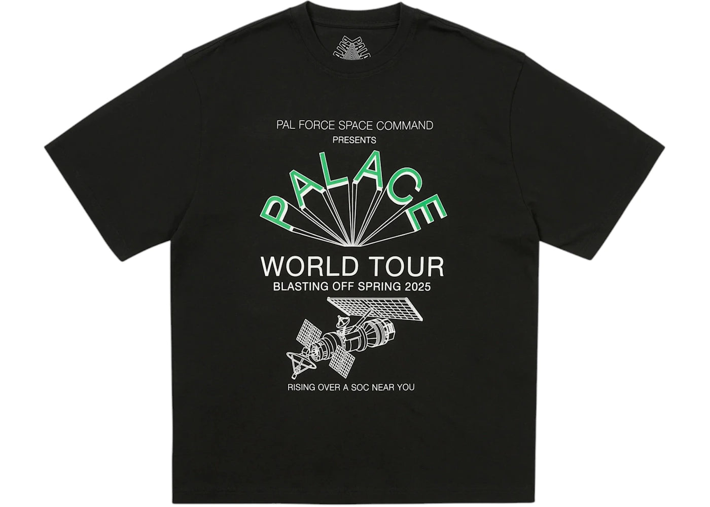 Palace World Tour T-Shirt (SS25) Black