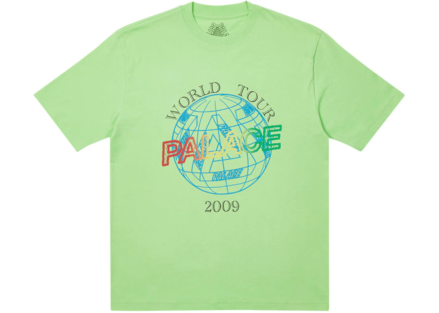 Palace World Tour T-shirt Pistachio