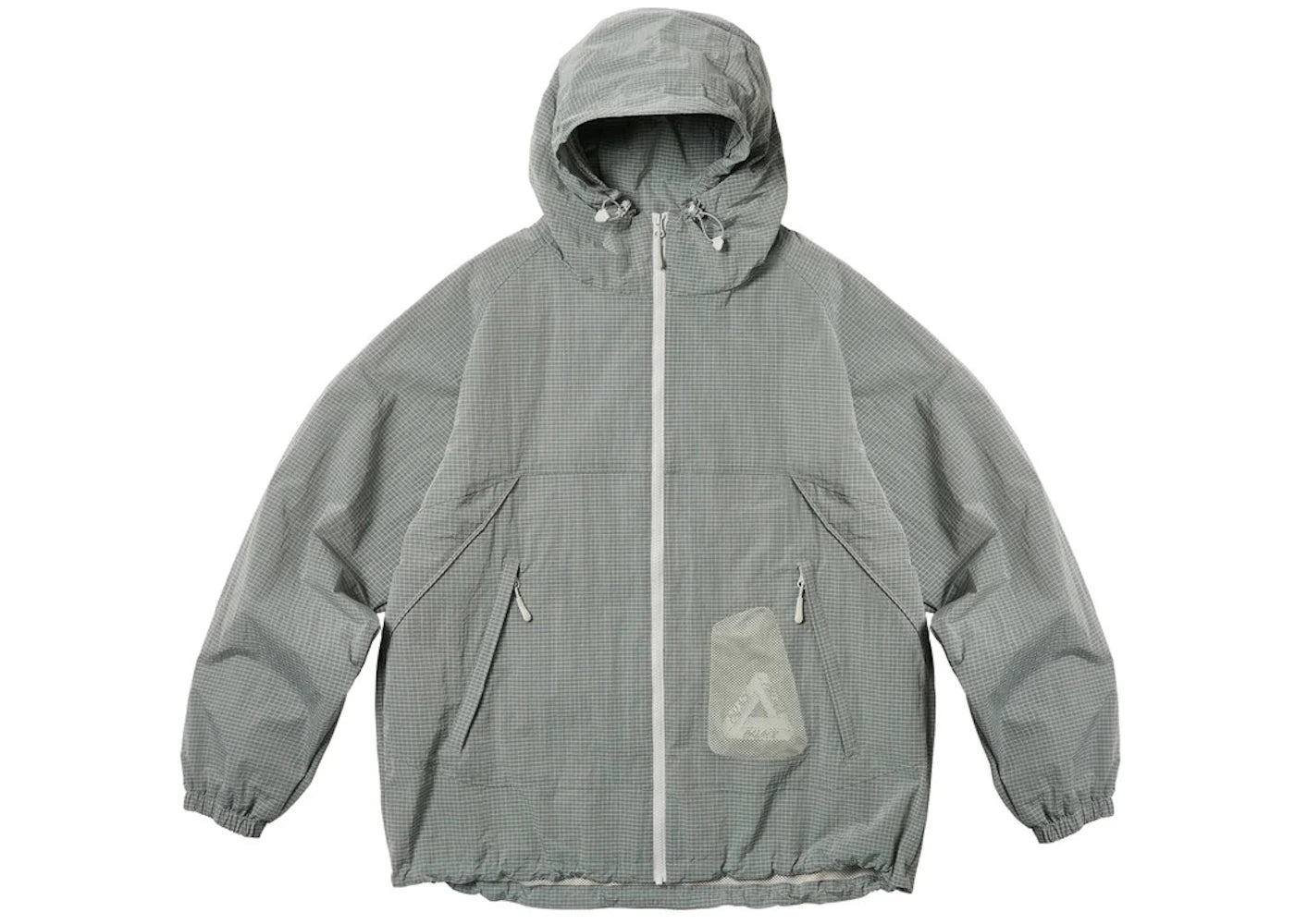 Palace Y-Ripstop Shell Jacket Steel Grey