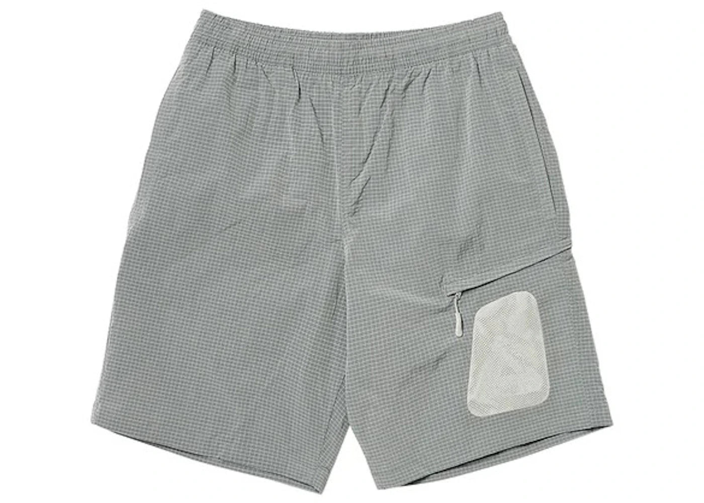 Palace Y-Ripstop Shell Short Steel Grey