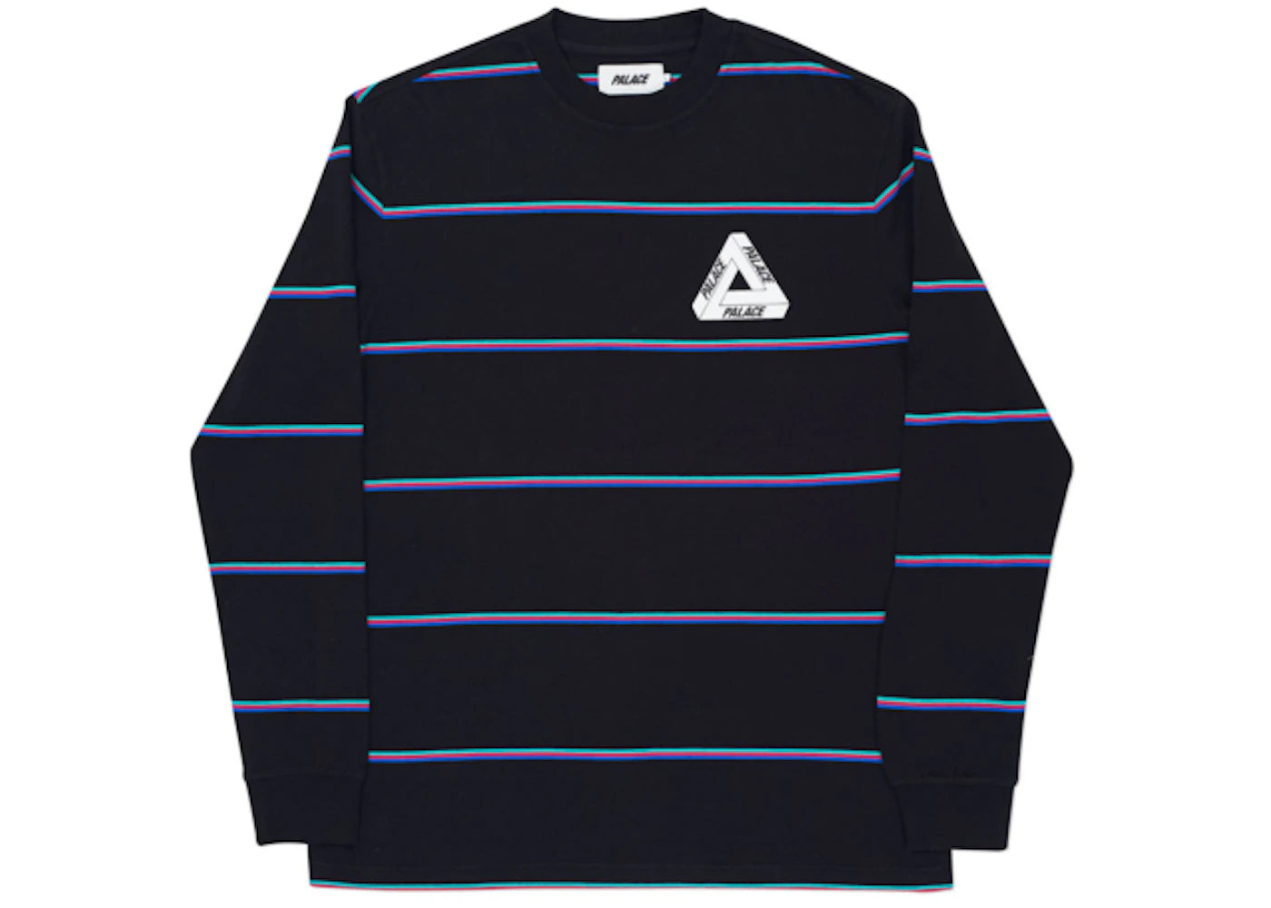 Palace Yachty Longsleeve Black/Blue/White