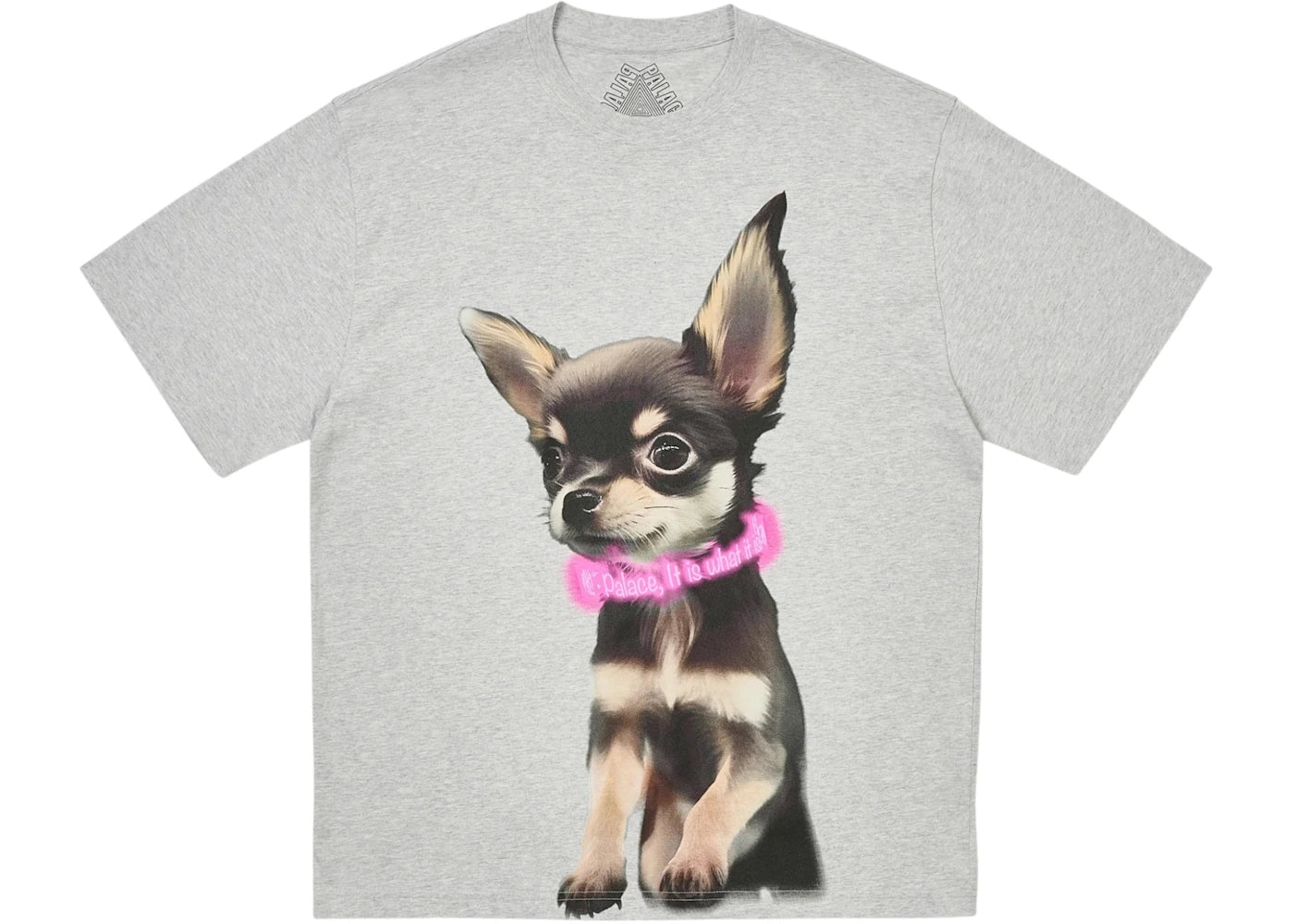 Palace Yappy T-Shirt Grey Marl