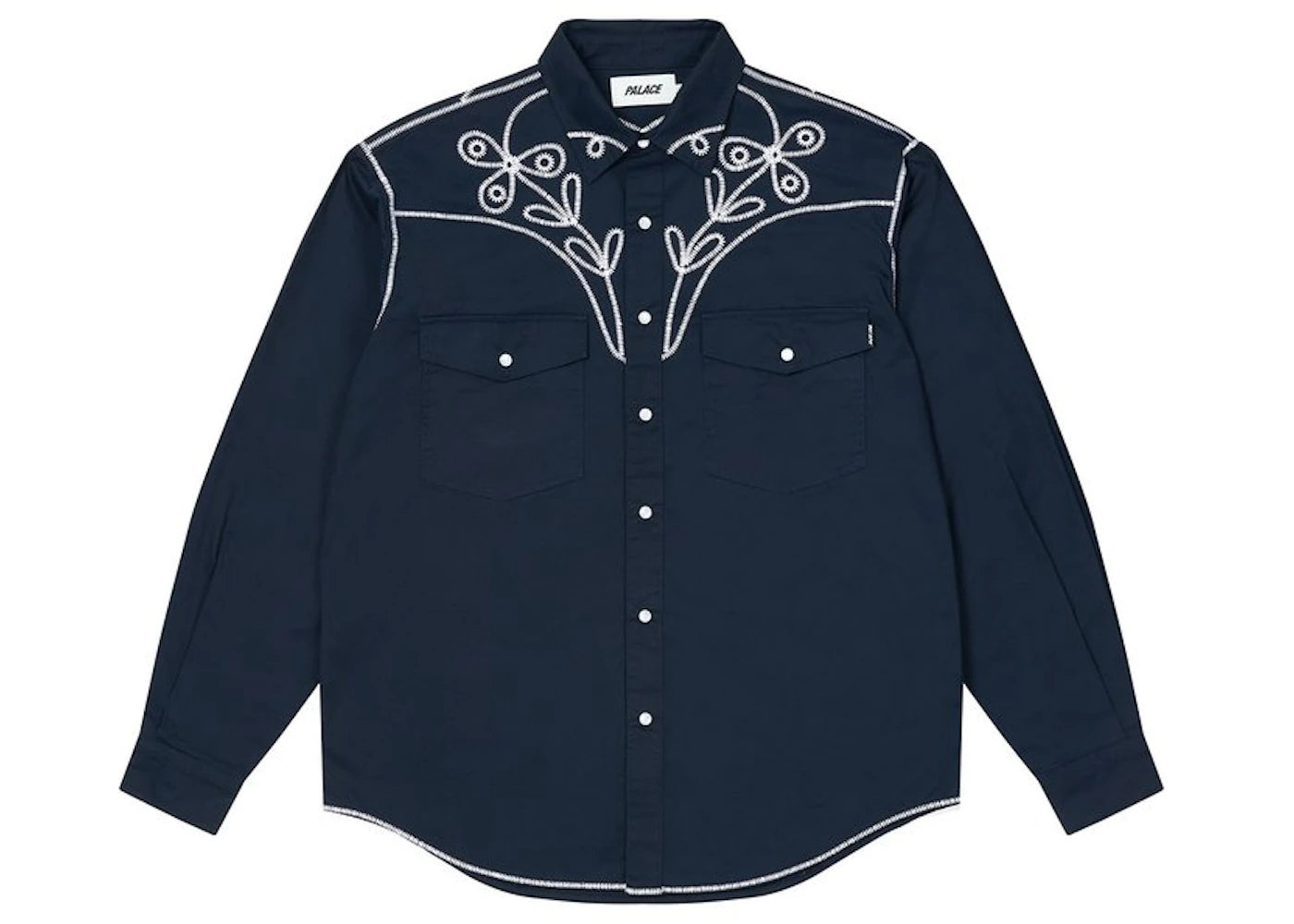 Palace Yee-Haw Shirt Navy