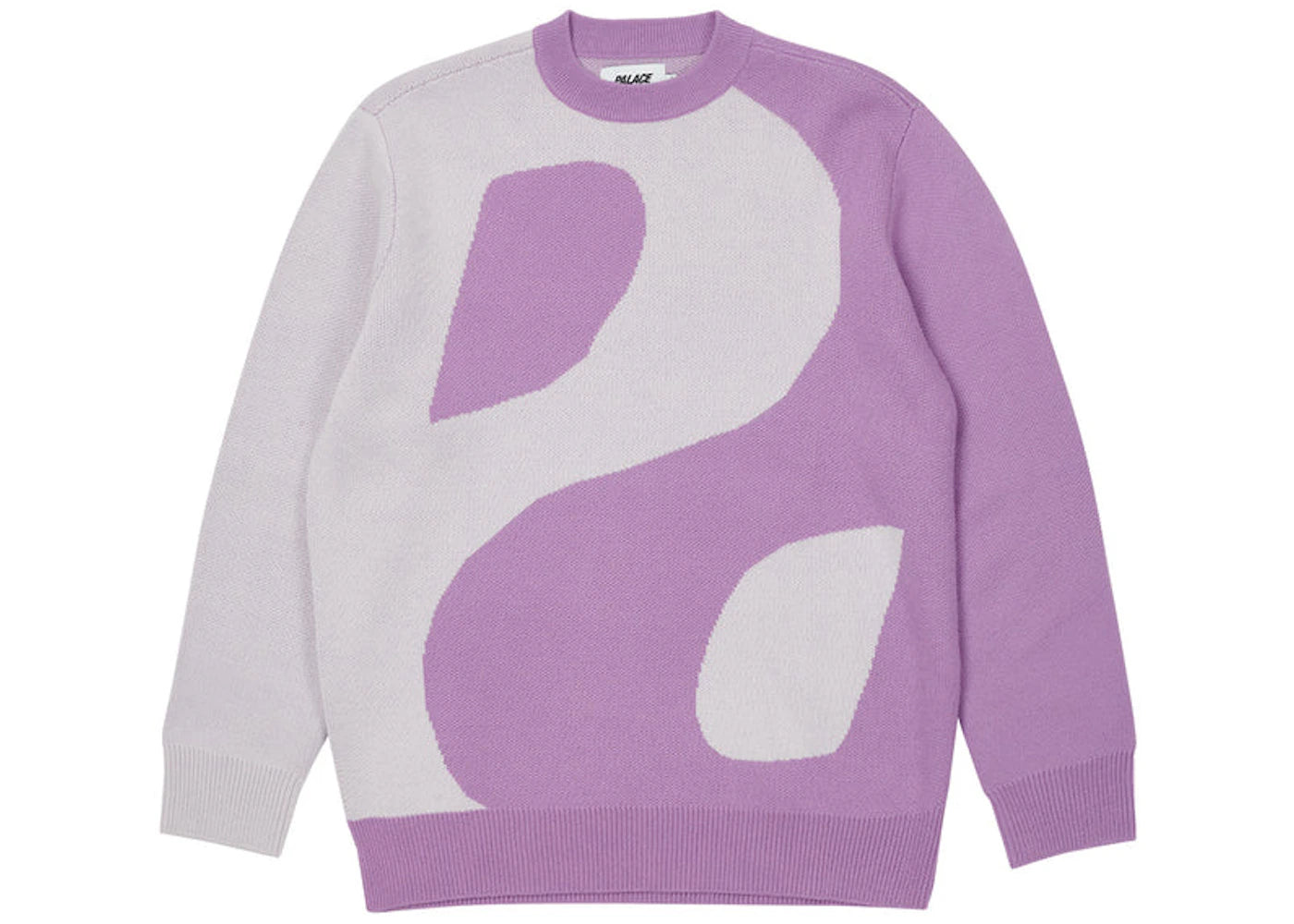 Palace Yin Yang Knit Purple Tonal