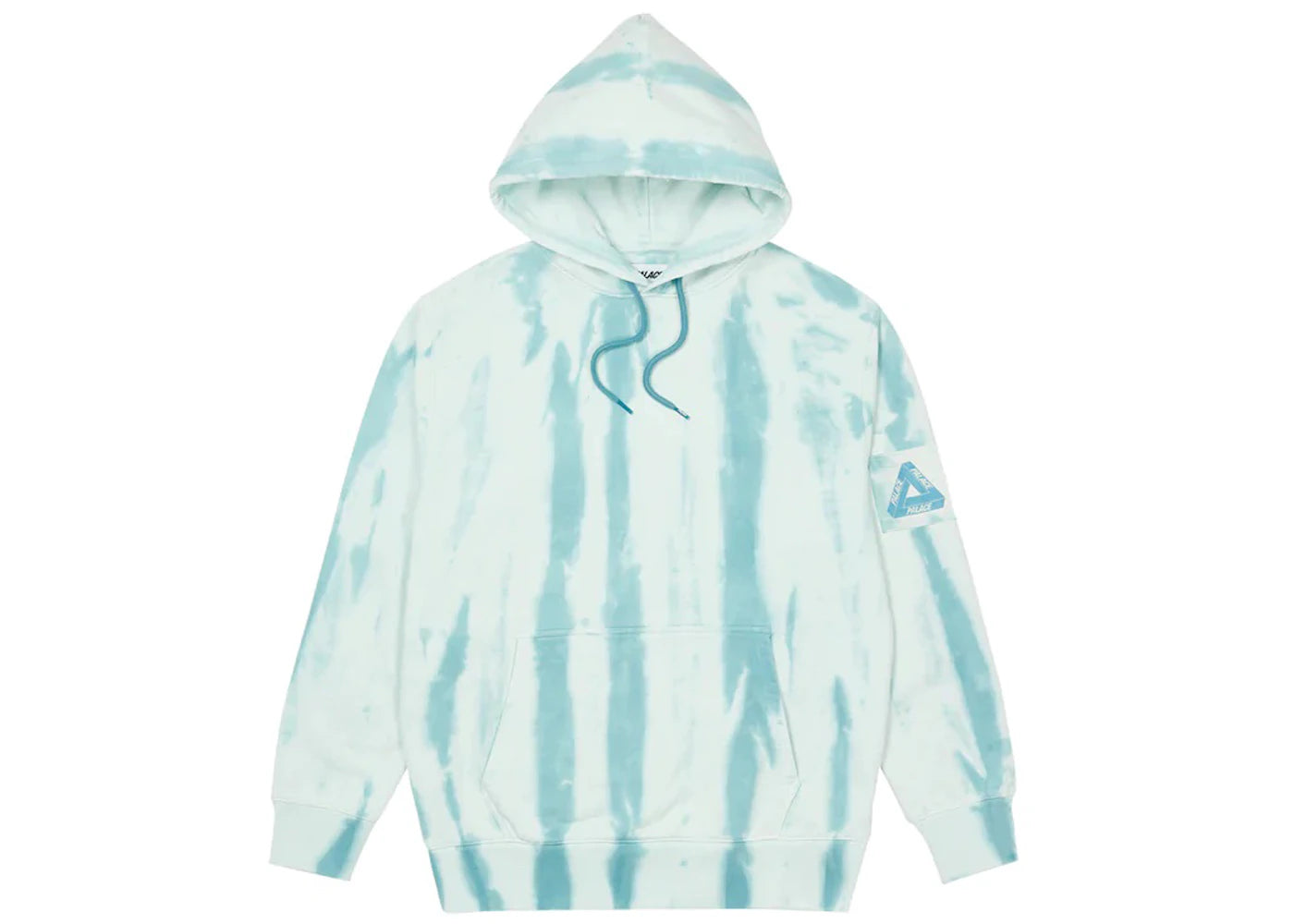 Palace Zebra Tie Dye Hood Teal