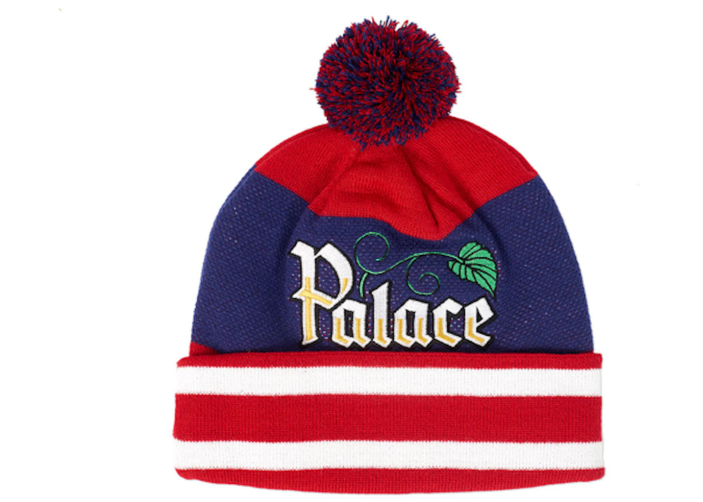 Palace Zero Zero Beanie Red/Blue