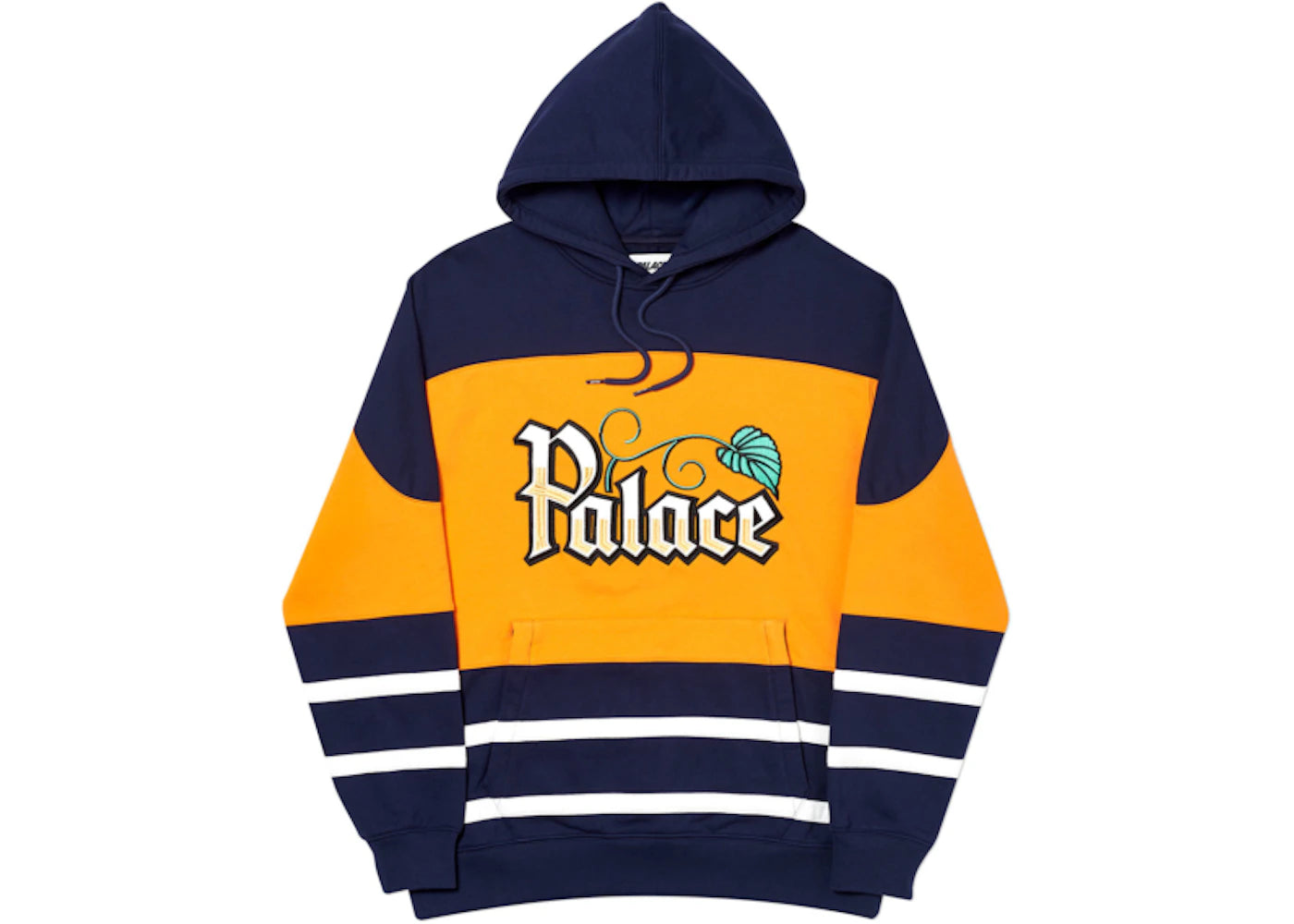 Palace Zero Zero Hood Navy/Orange