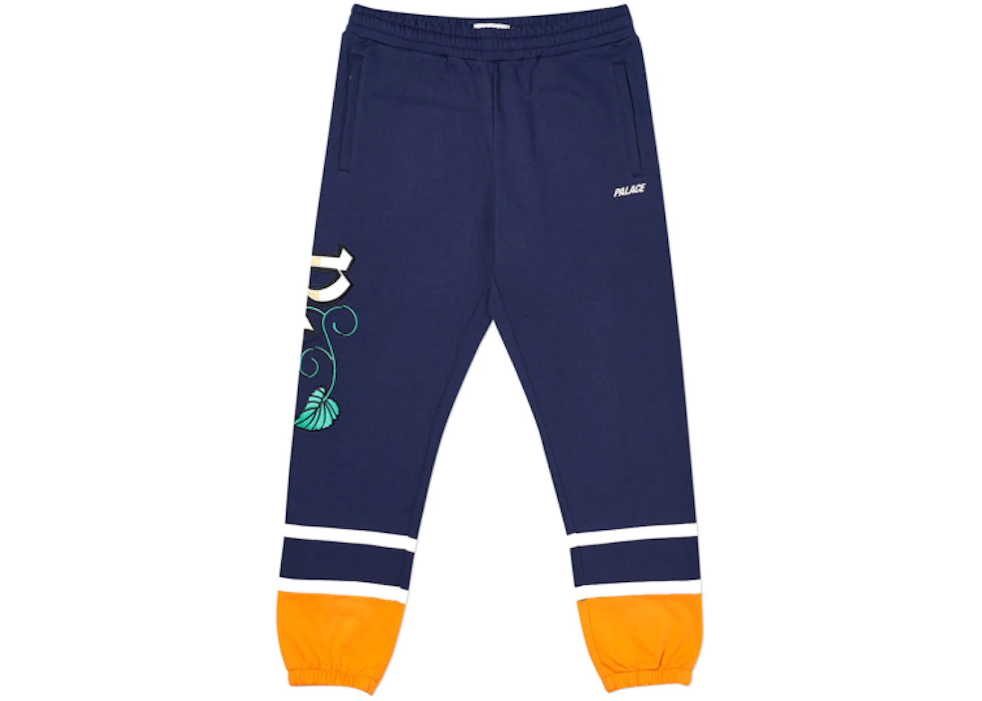 Palace Zero Zero Jogger Navy/Orange