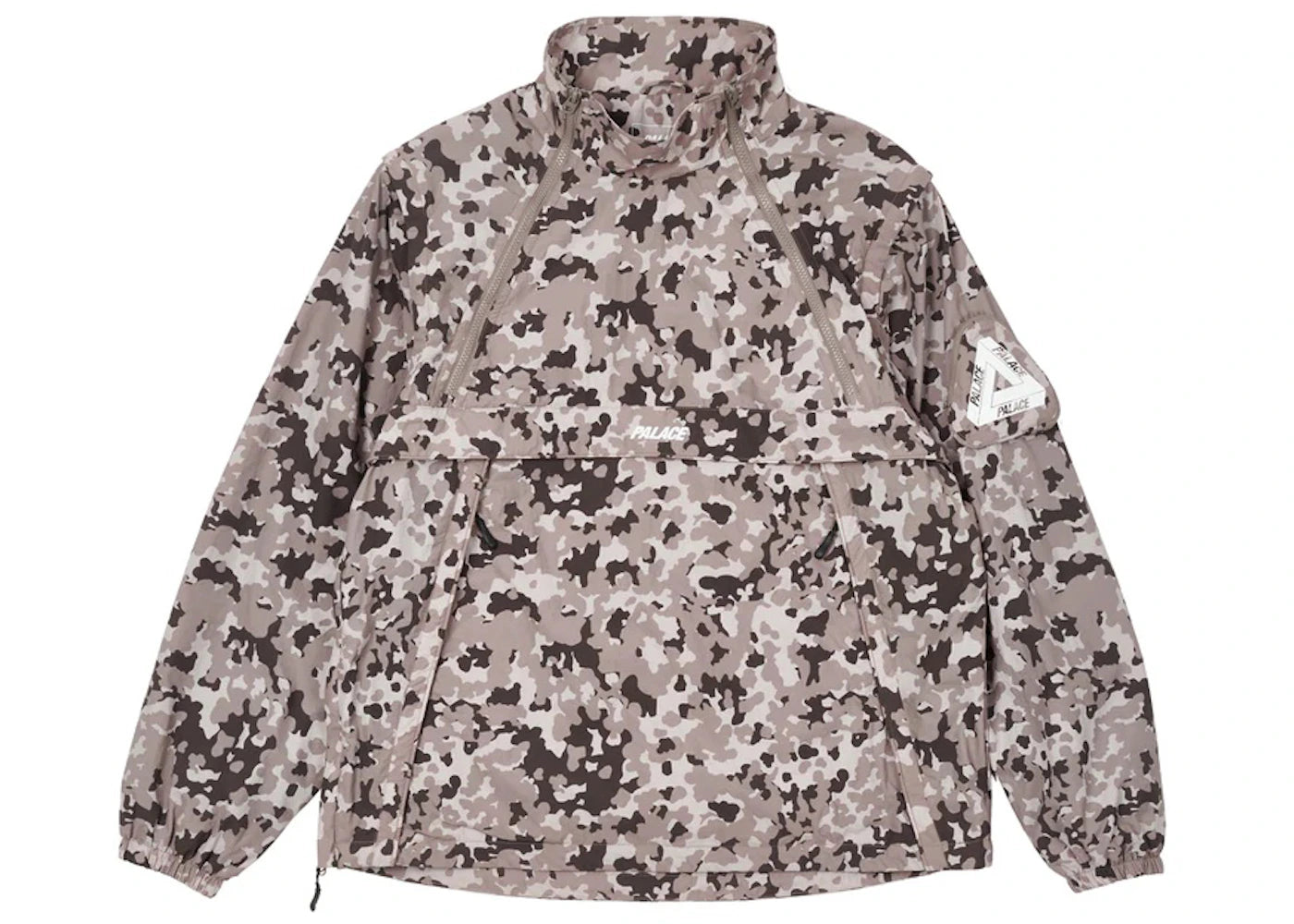 Palace Zip Off Gilet Jacket Urban Camo