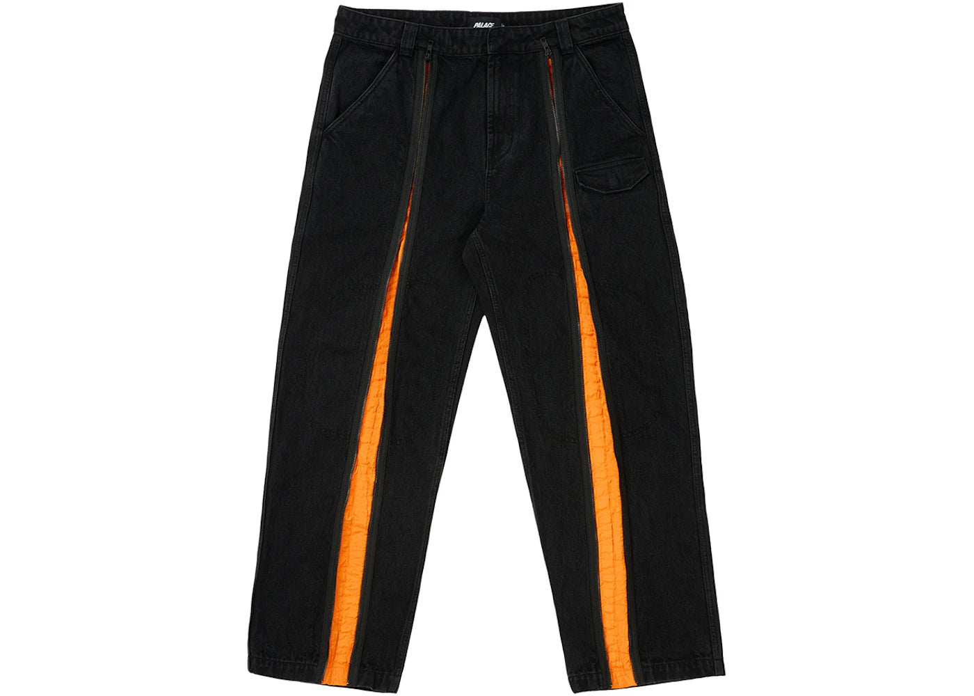 Palace Zipped Flight Trouser Black