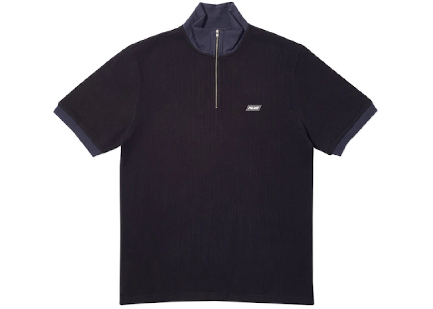 Palace Zipped Polo Black