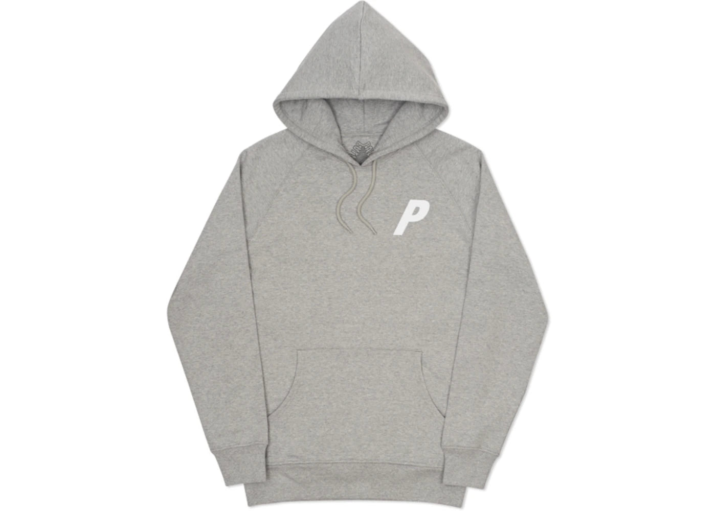 Palace Zooted Hood Grey Marl