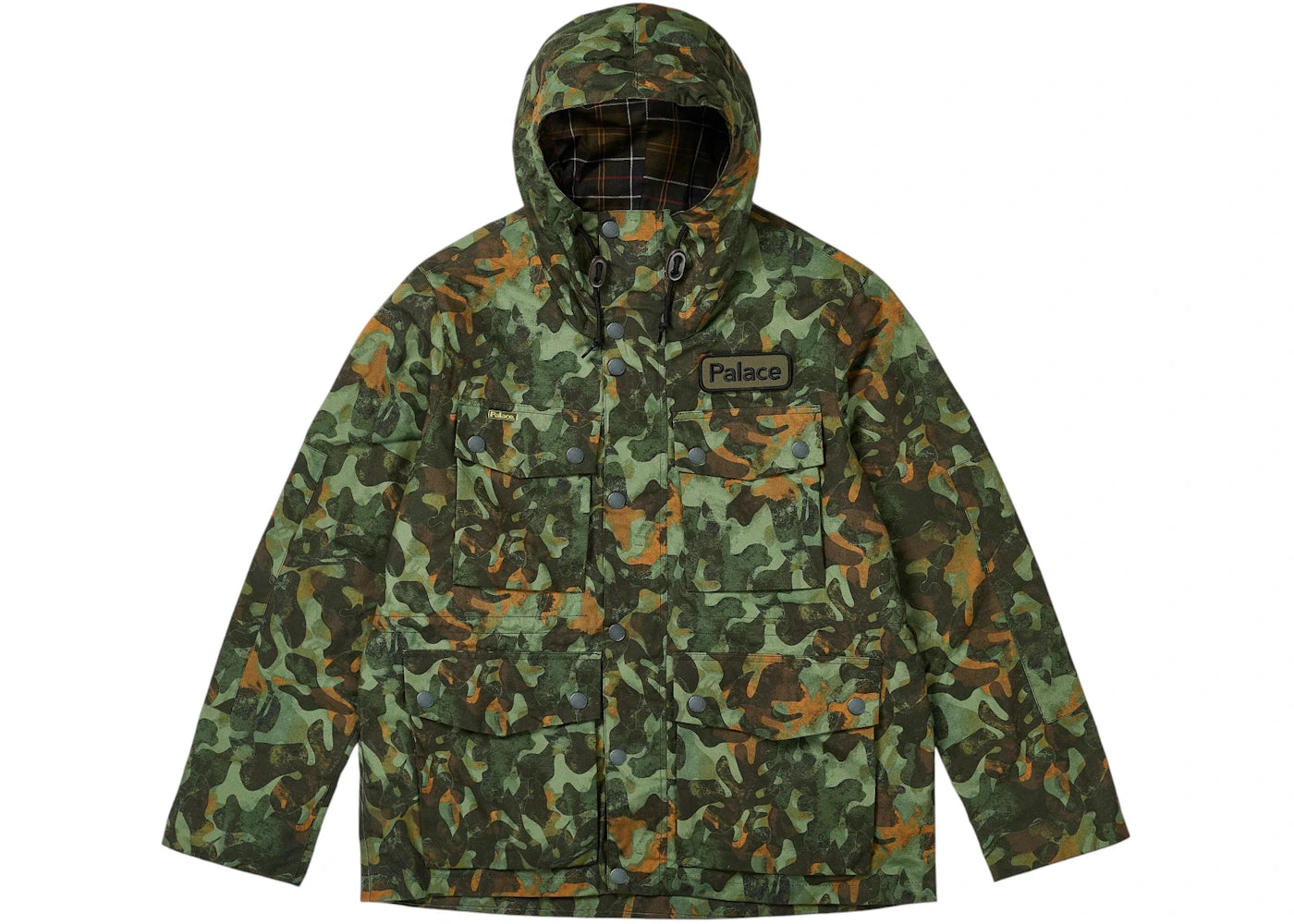 Palace x Barbour Field Casual Jacket Kelp Forest Camo