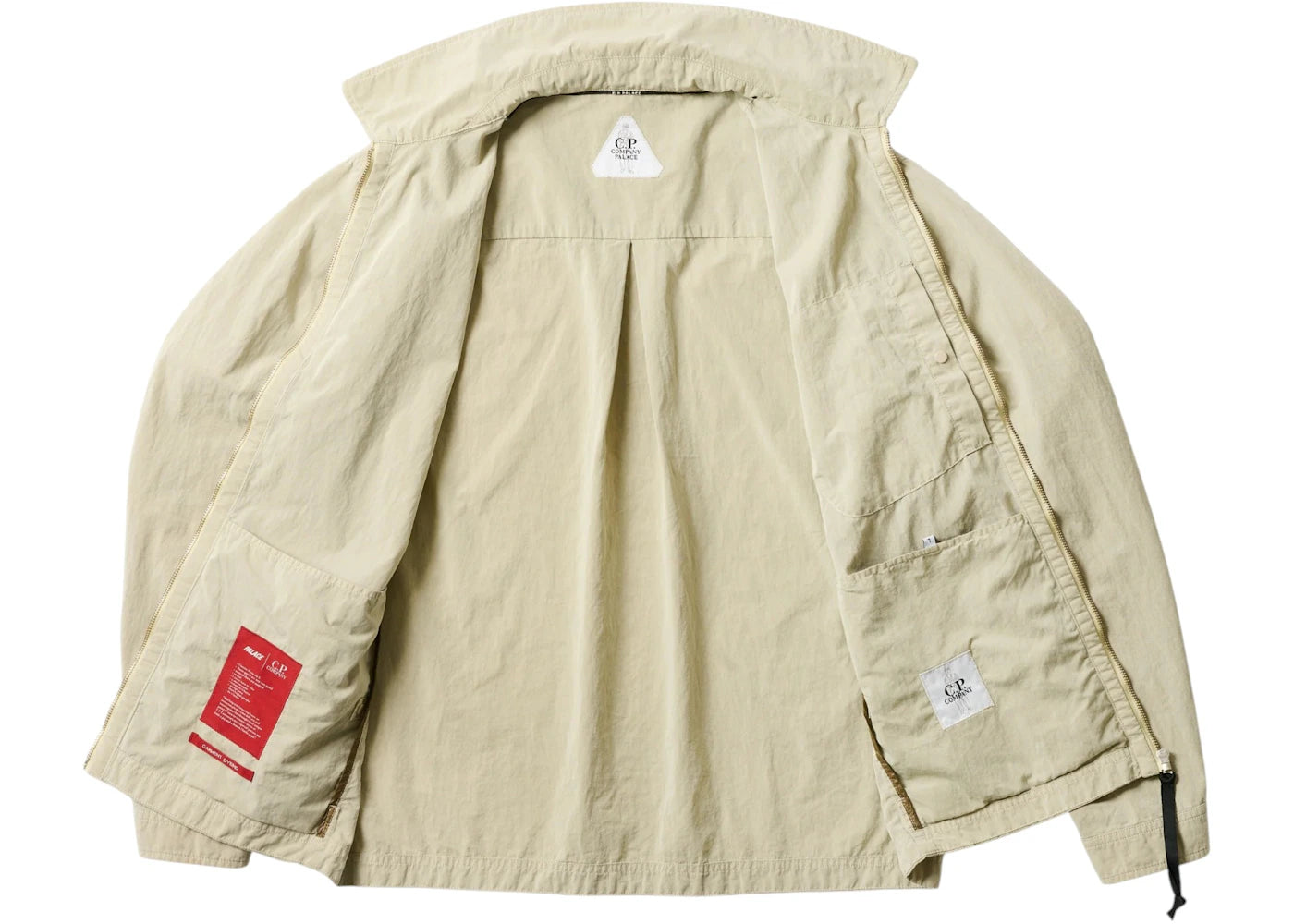 Palace x C.P. Company 50 Fili Heavy Overshirt Stone