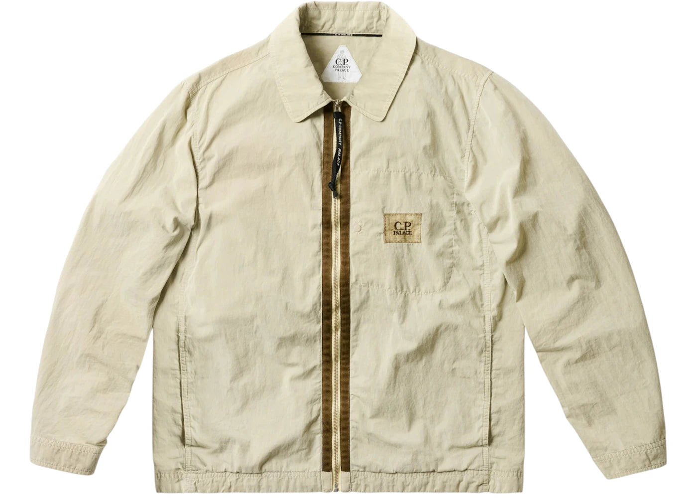 Palace x C.P. Company 50 Fili Heavy Overshirt Stone