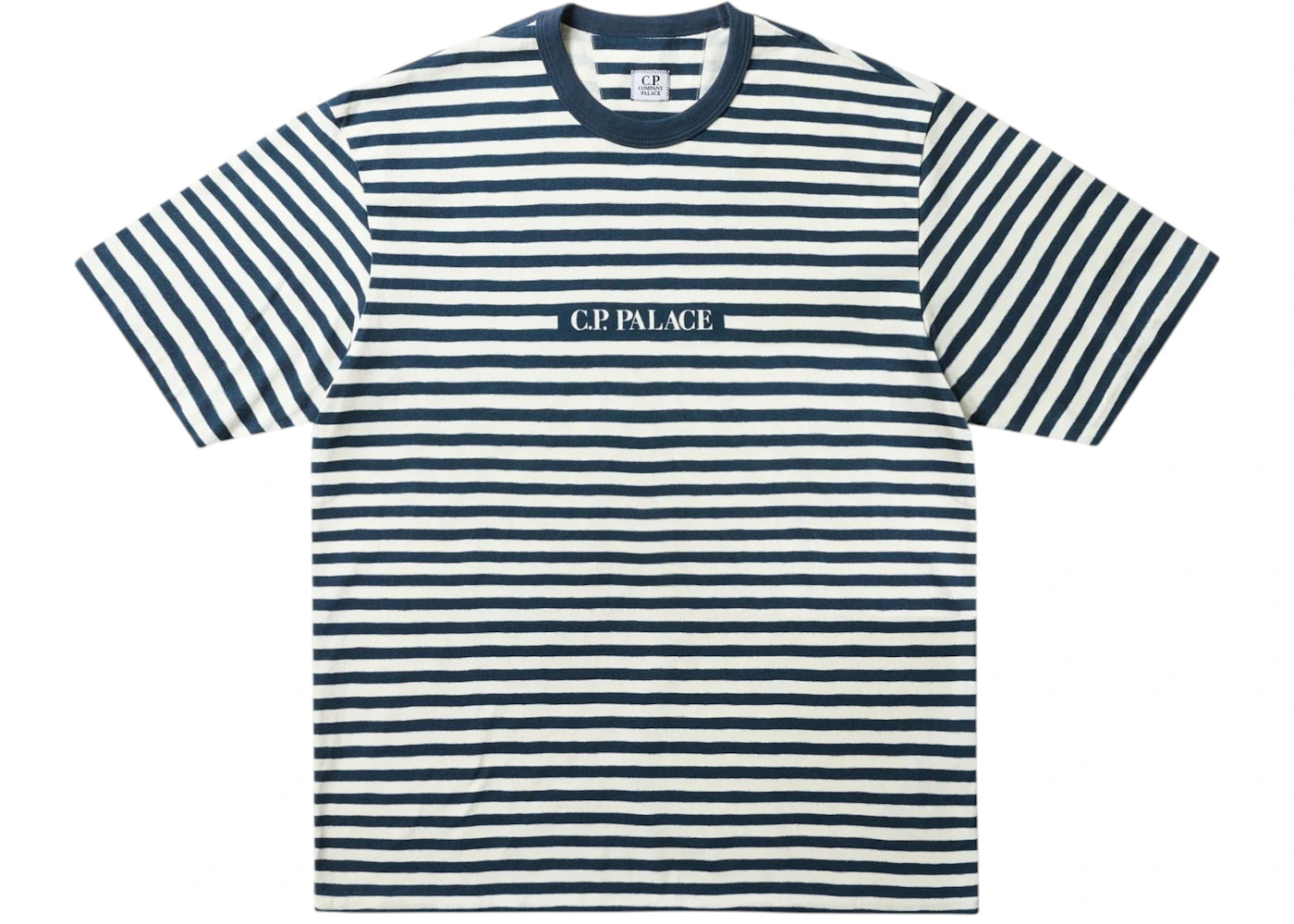 Palace x C.P. Company Jersey Printed T-Shirt Navy