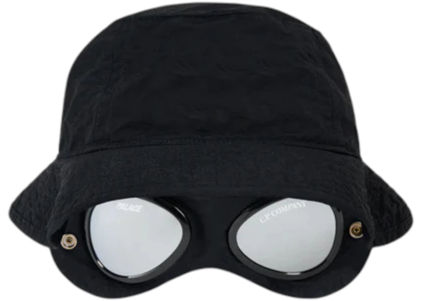 Palace x C.P. Company Plain Paper Touch Goggle Bucket Hat Navy