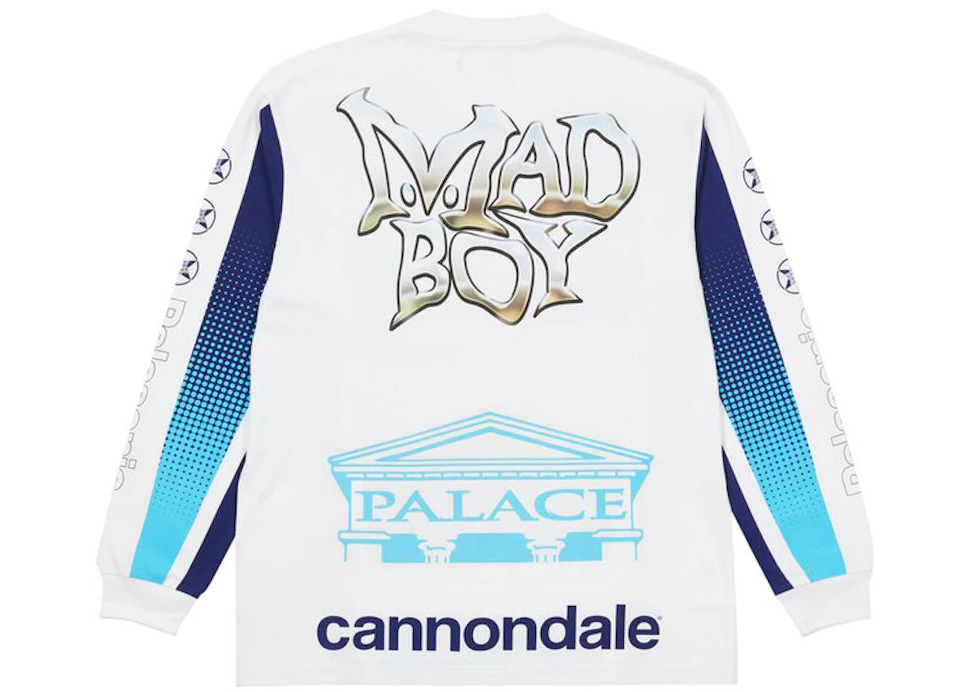 Palace x Cannondale Mad Boy Longsleeve White