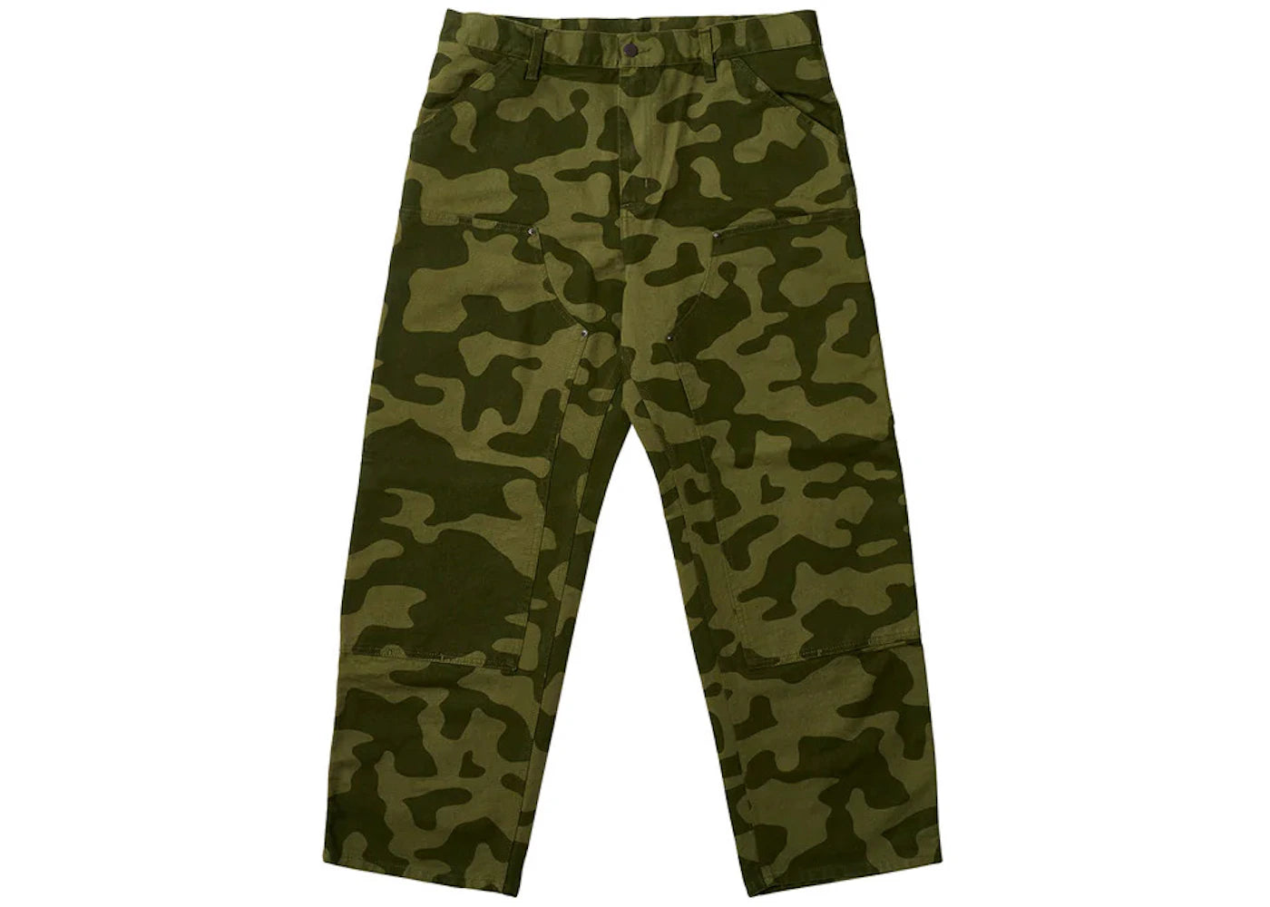 Palace x Carhartt WIP Double Knee Pant Dollar Green